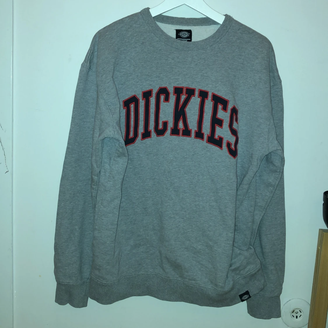 Grå sweatshirt Dickies strlk large 