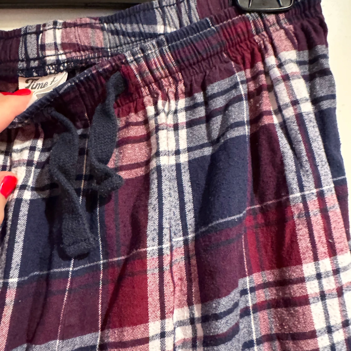 Rutig pyjamas byxa från Time to Lounge - 90