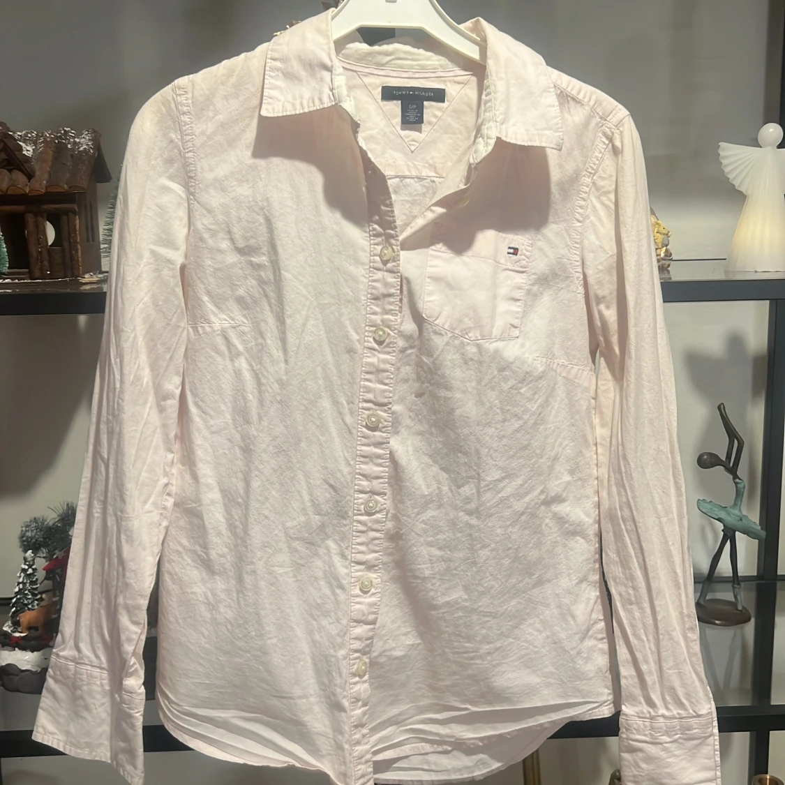 Ljusrosa skjorta från Tommy Hilfiger