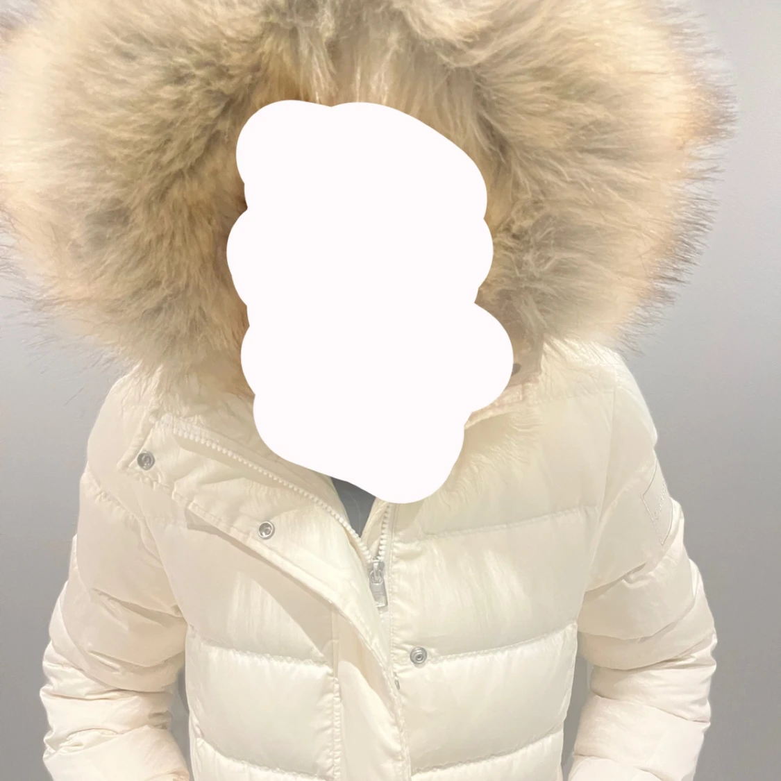 Vit dunjacka från Calvin Klein Jeans - 90