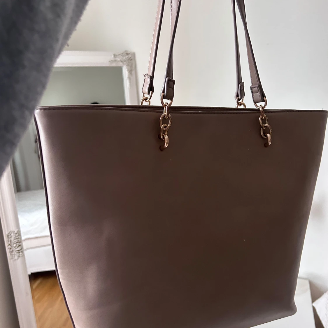 Bage axelväska i skinn - 91