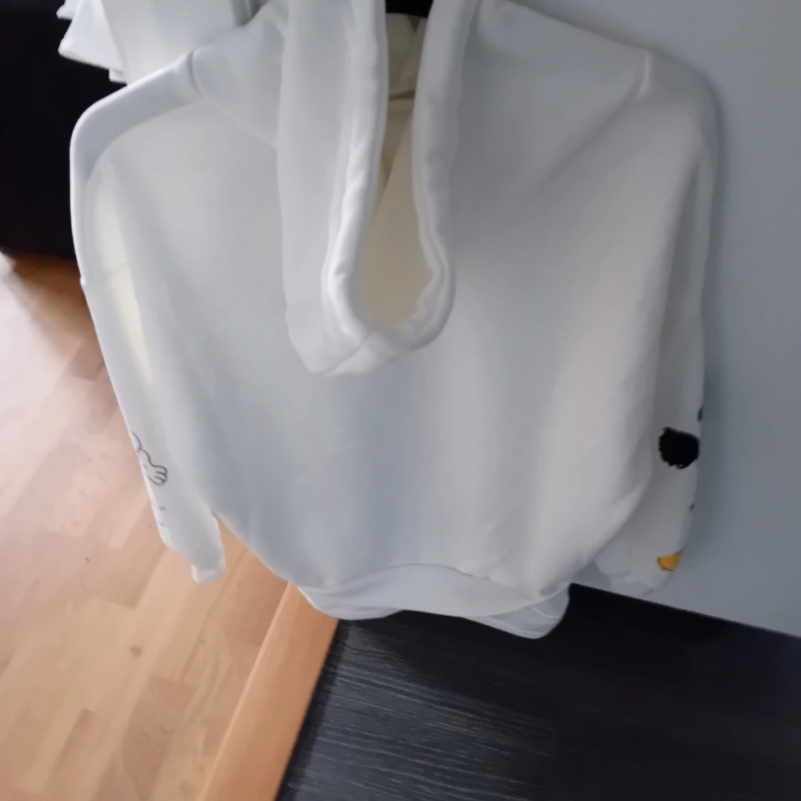 Vit Mickey Mouse hoodie - 90