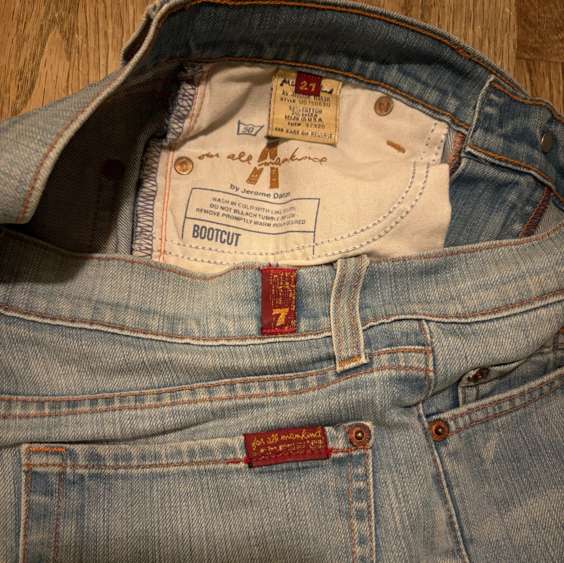 Lågmidjade jeans - 92