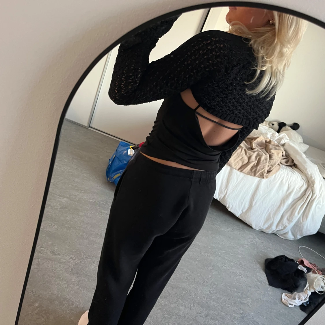 Grovstickad bolero - 90