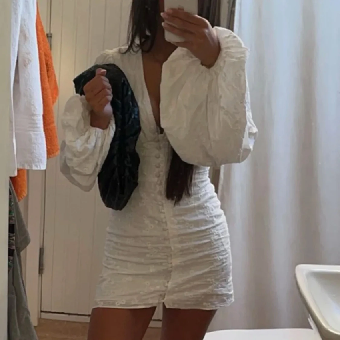 Vit adoore klänning