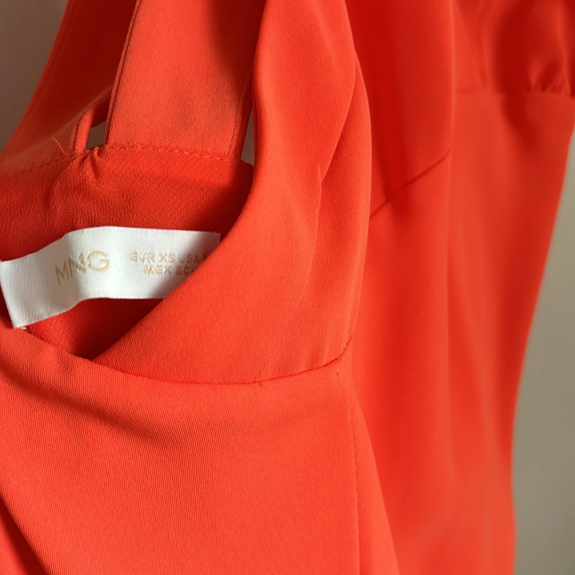 Orange långklänning från MNG - 91