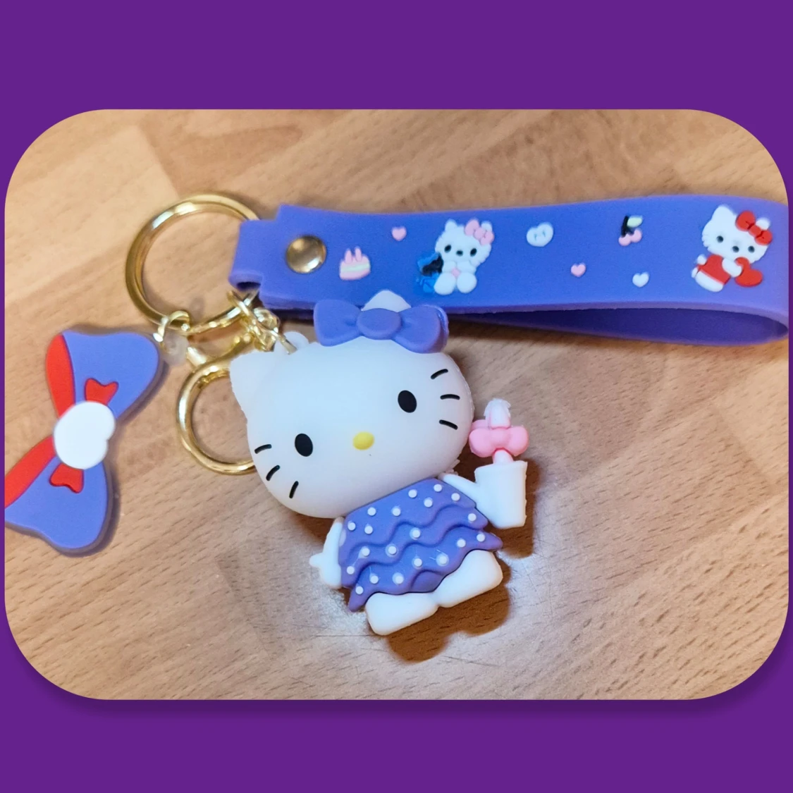 Hello Kitty 🎀 Nyckelring/Väsksmycke - 91