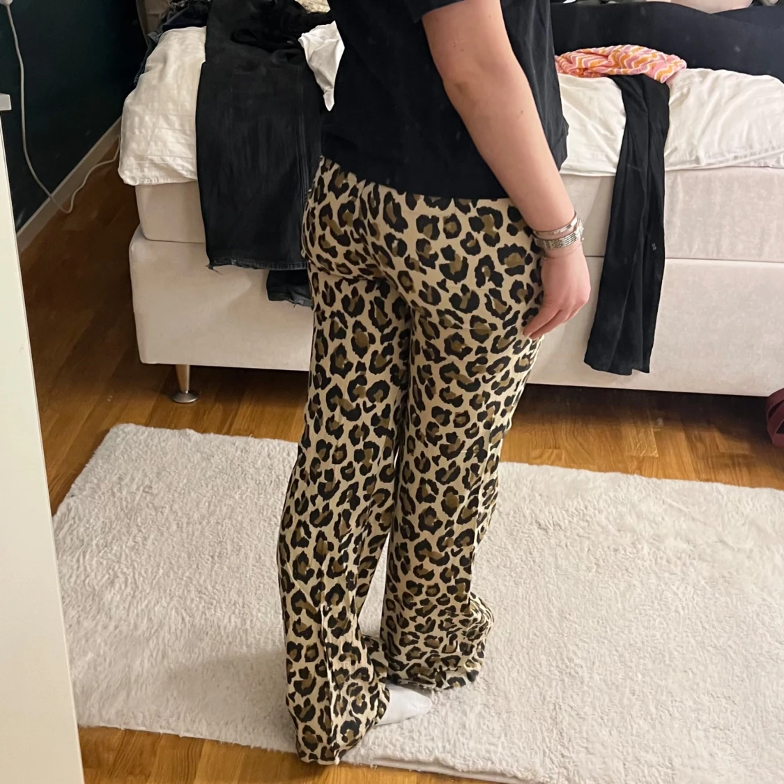Leopardmönstrade byxor - 91