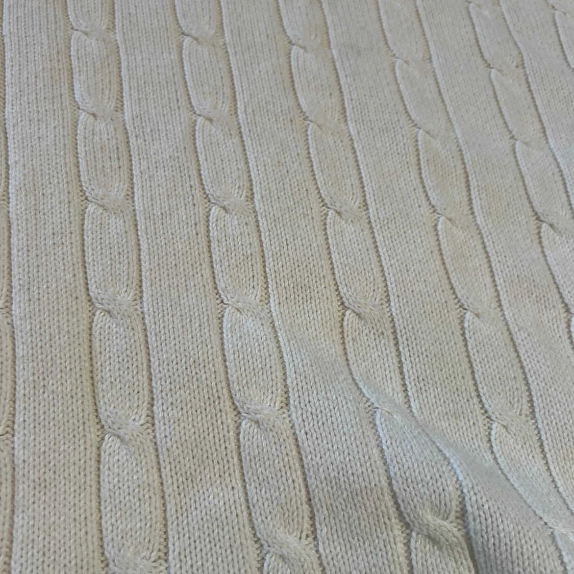 Kabelstickad vit tröja Boomerang - 93