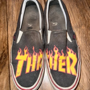 Vans - Slip on vans, Thrasher 