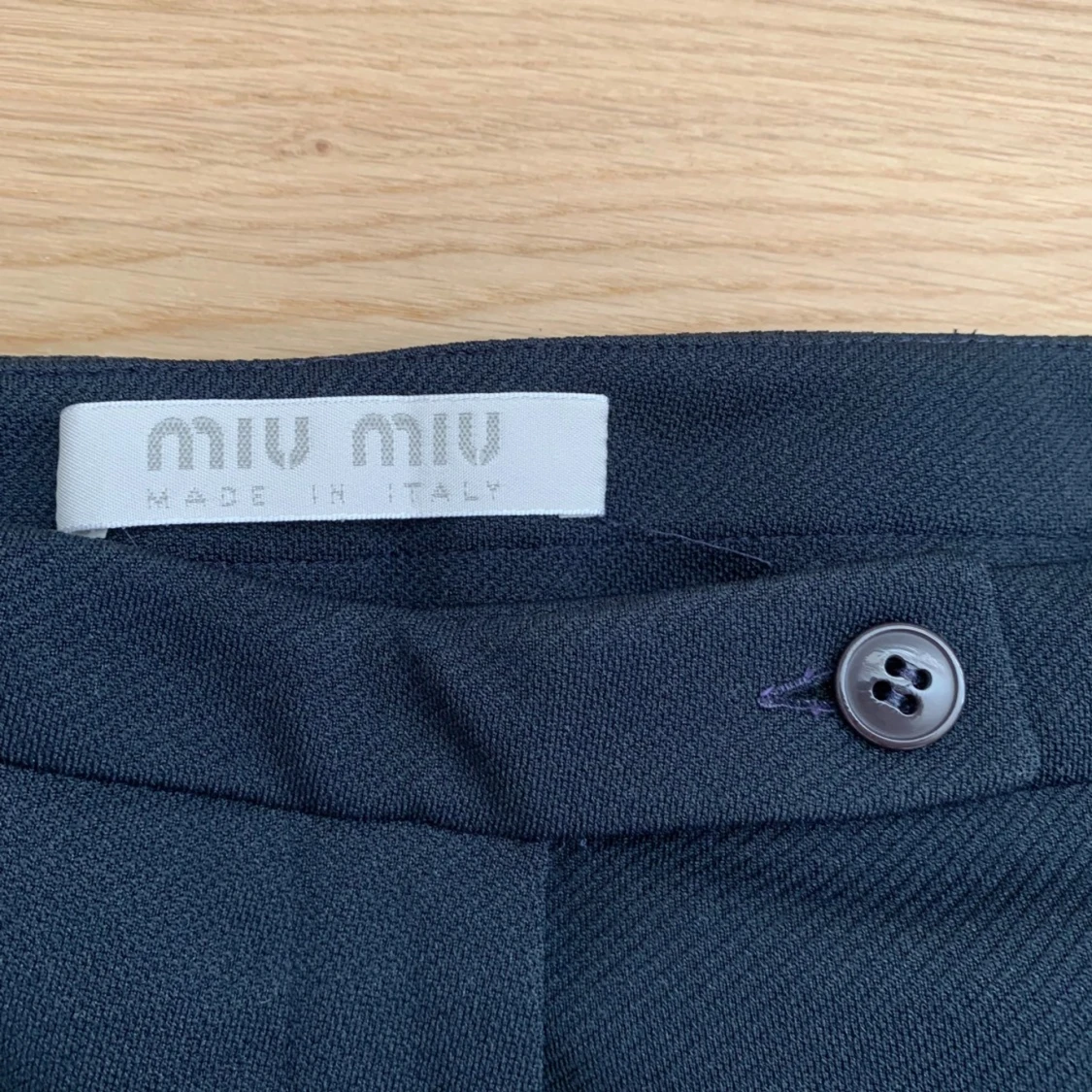 MIU MIU kostymbyxor mörkblå - 92