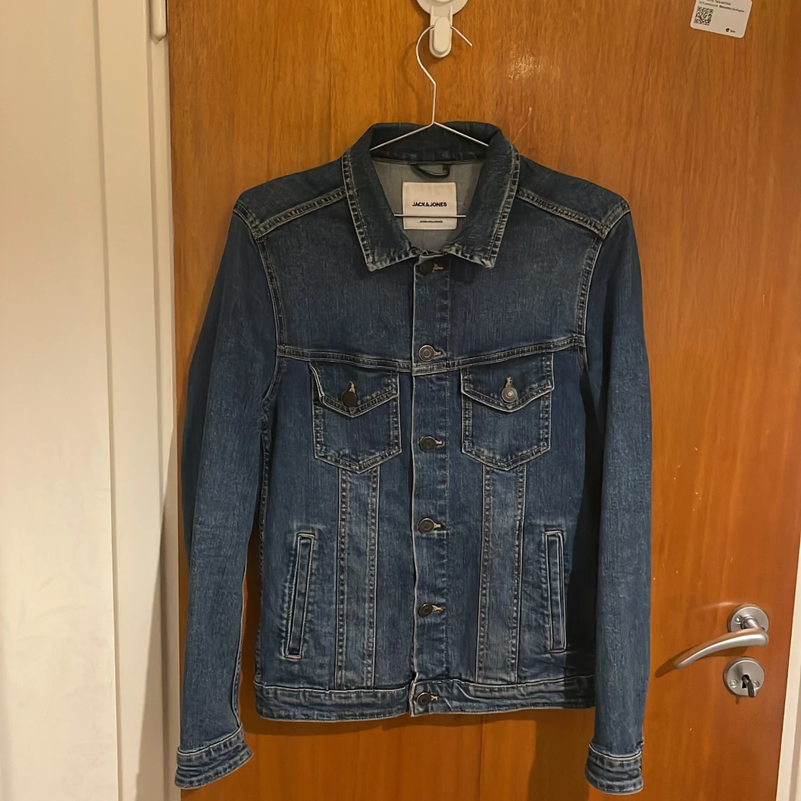 Blå jeansjacka från Jack & Jones