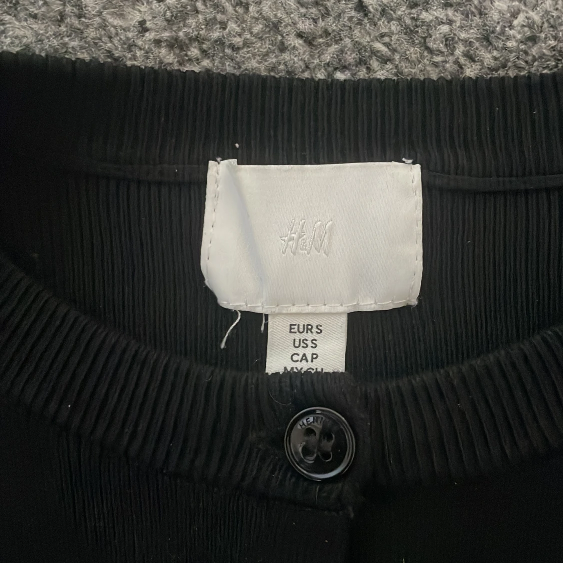 Svart kofta från H&M - 2