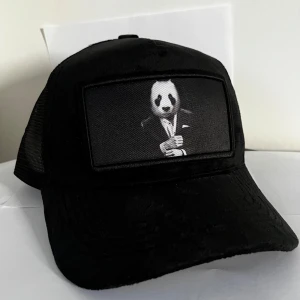 Black valvet panda keps  - EcE luxurys keps panda 