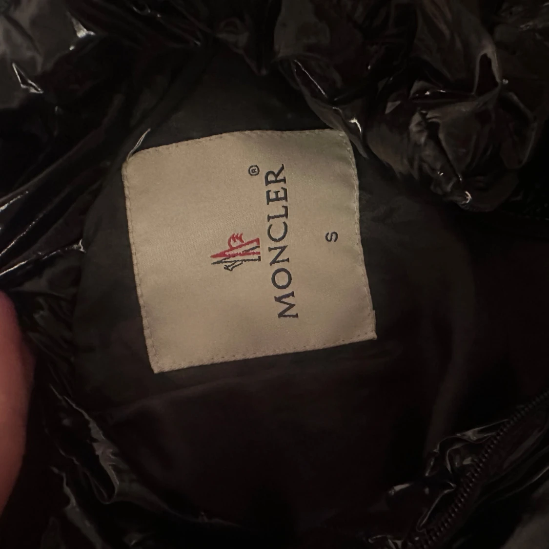 Svart dunväst från Moncler - 2