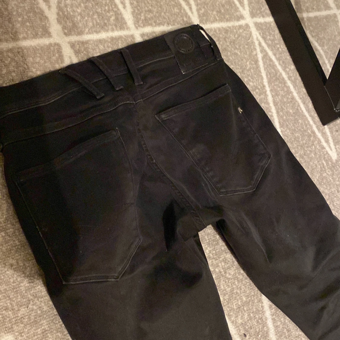 Svarta jeansbyxor från Replay - 3
