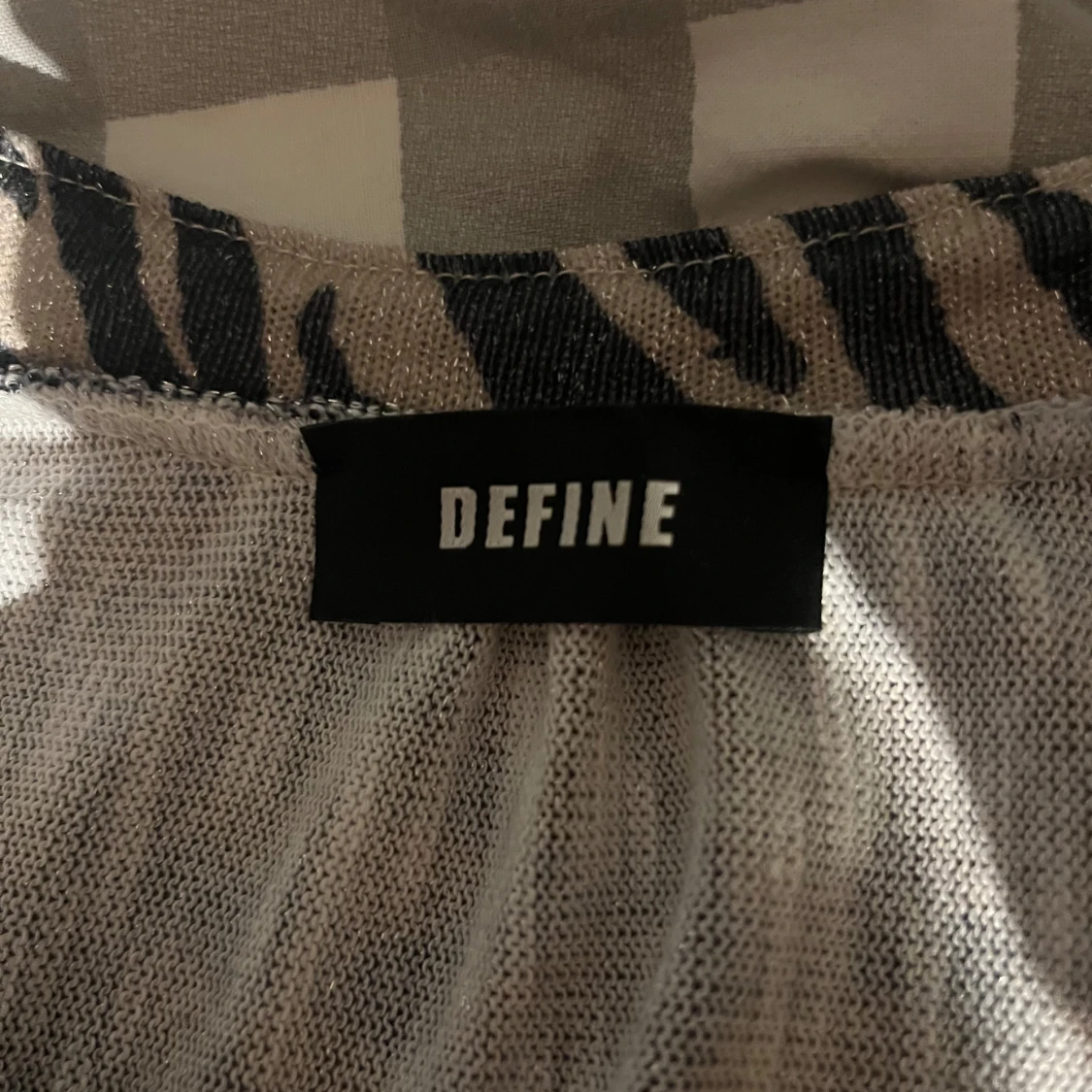 Zebramönstrad klänning🦓🦓 - 2