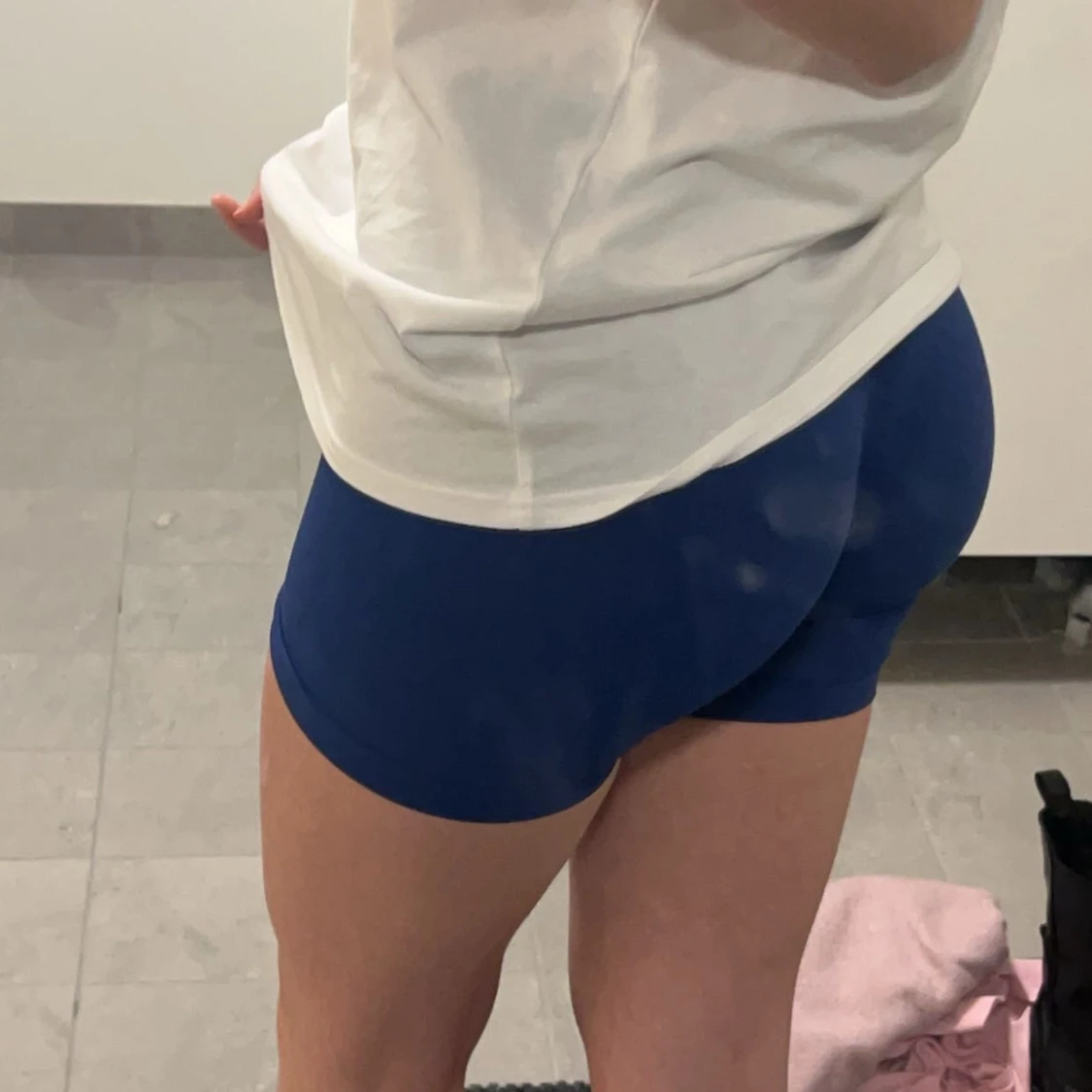 Dfyne blåa shorts  - 1