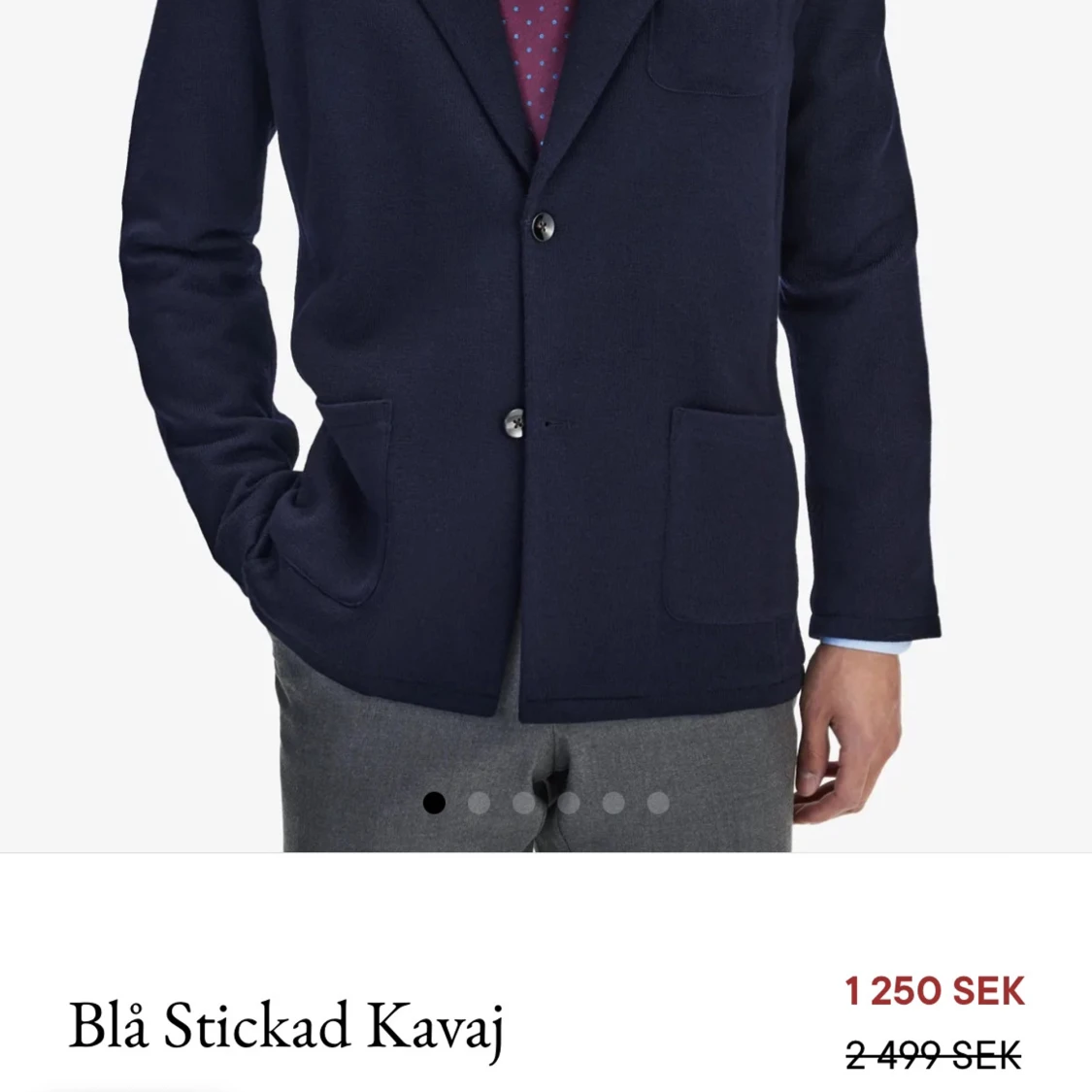 John Henric stickad kavaj - 3
