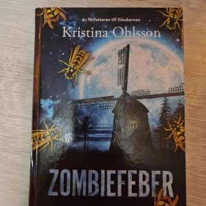 Zombiefeber av Kristina Ohlsson. Ungdomsbok. Första delen i en serie.