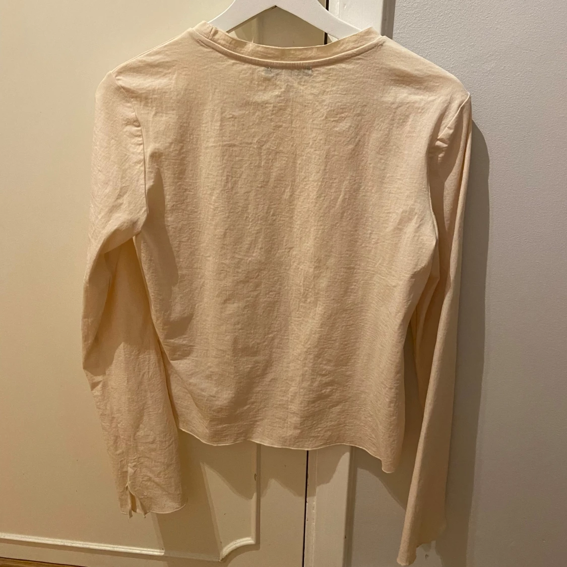 Beige långärmad topp - 92