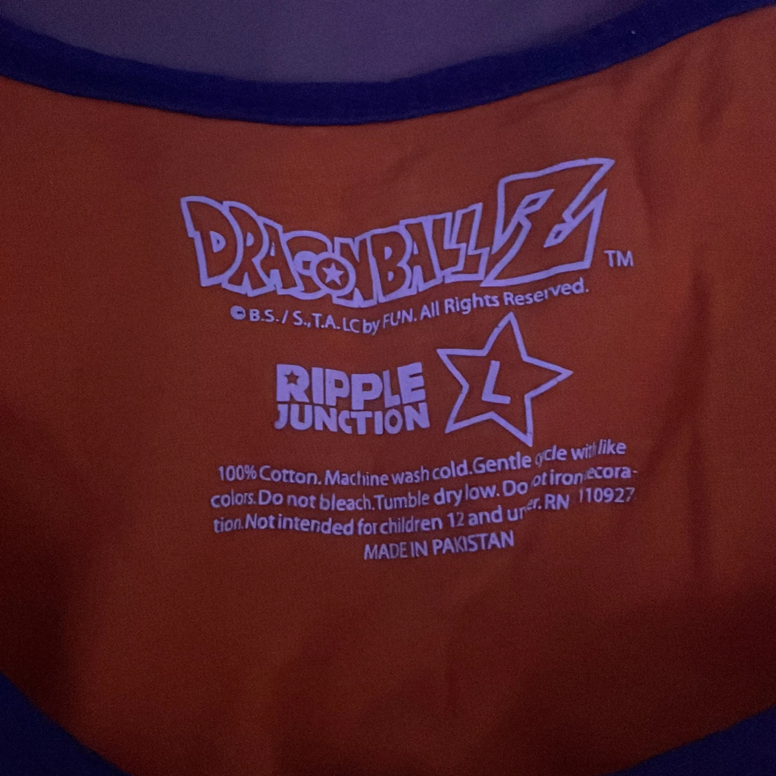 Orange Dragon Ball Z linne - 91