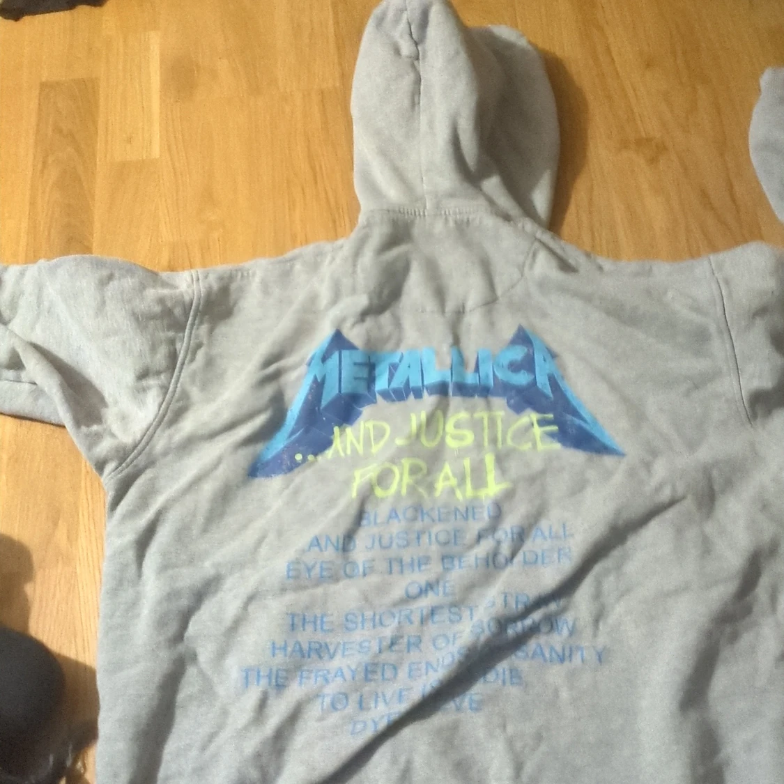 Grå Metallica hoodie - 90