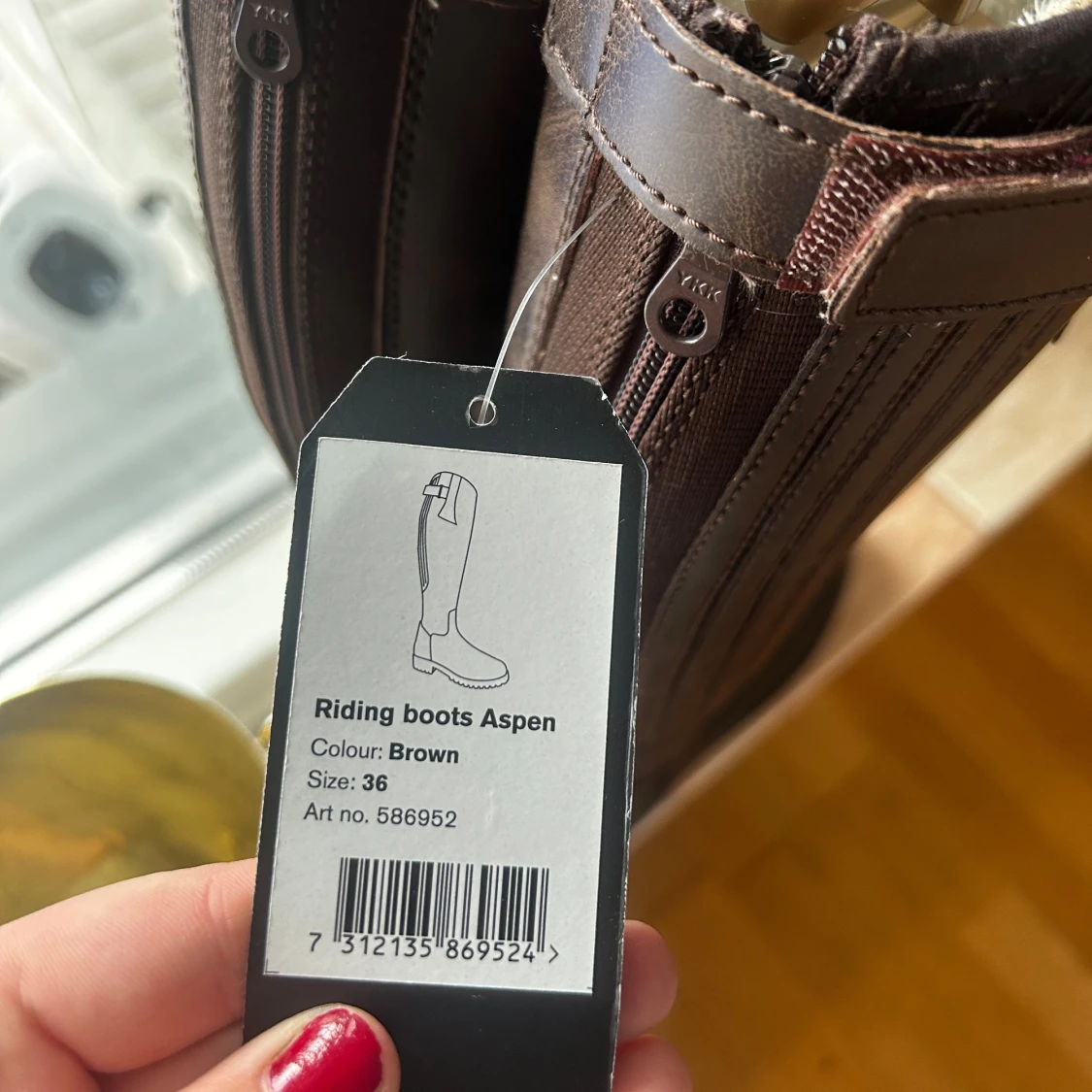 Bruna ridstövlar från Jacson - 93