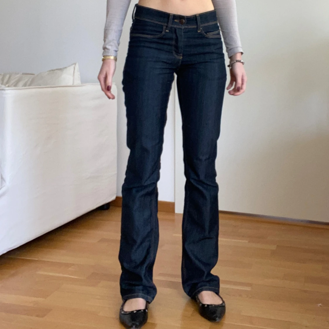 Mörkblå bootcoot - 90