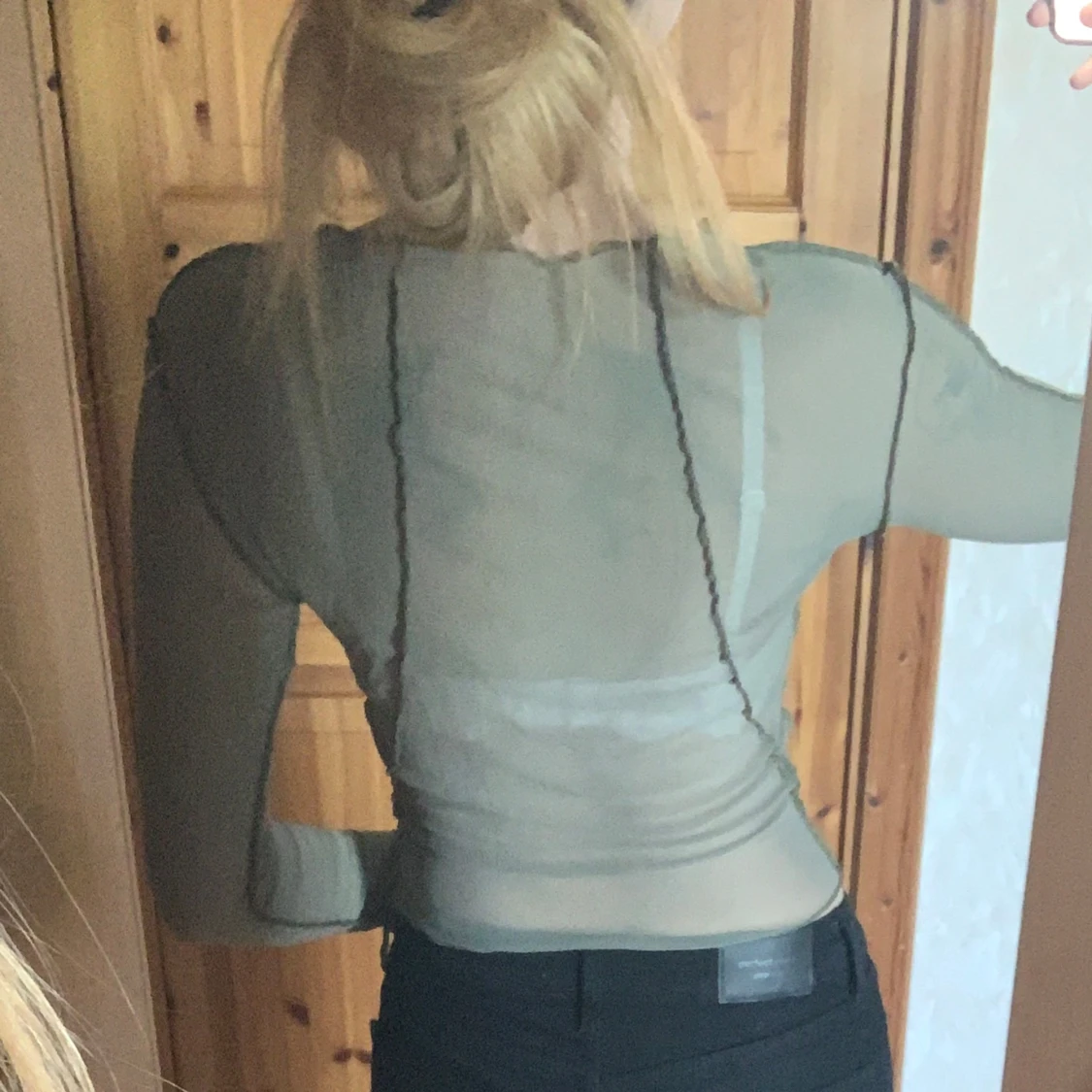 Grön mesh tröja - 91