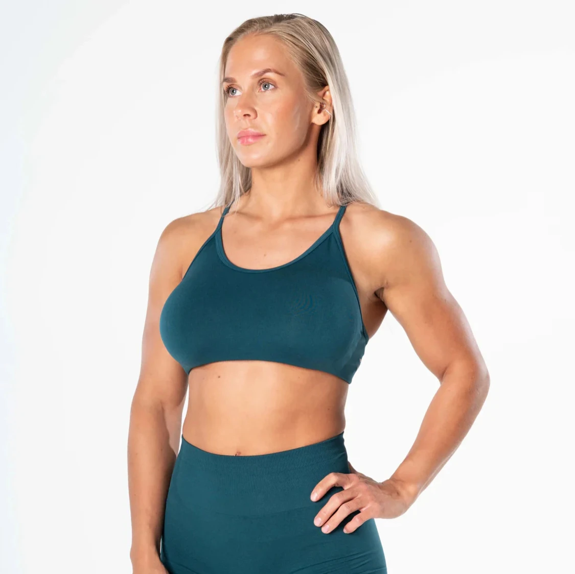 Prime Seamless Top - Teal Grön - 92