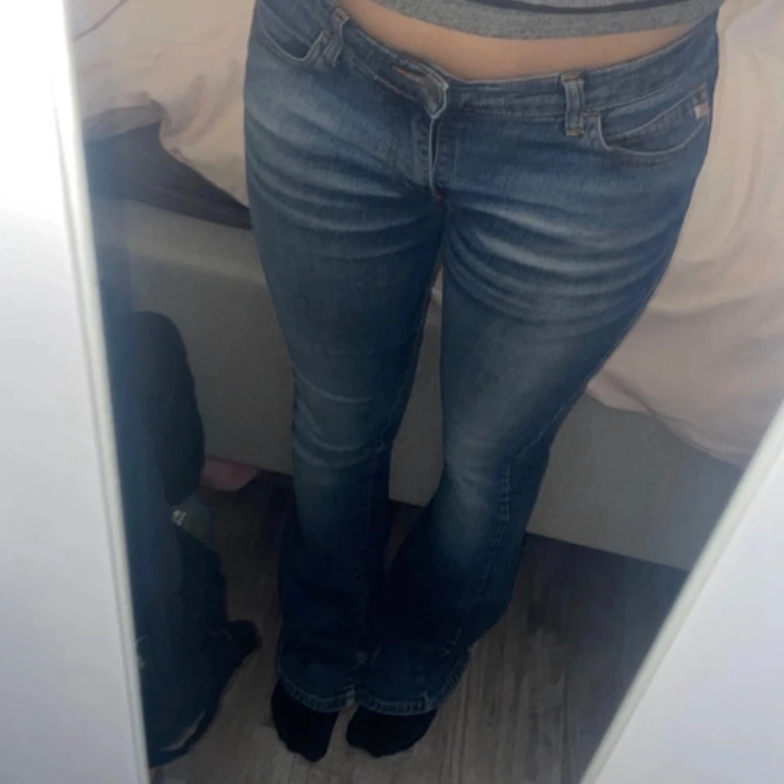 Blå jeans från Miss sixty  - 90