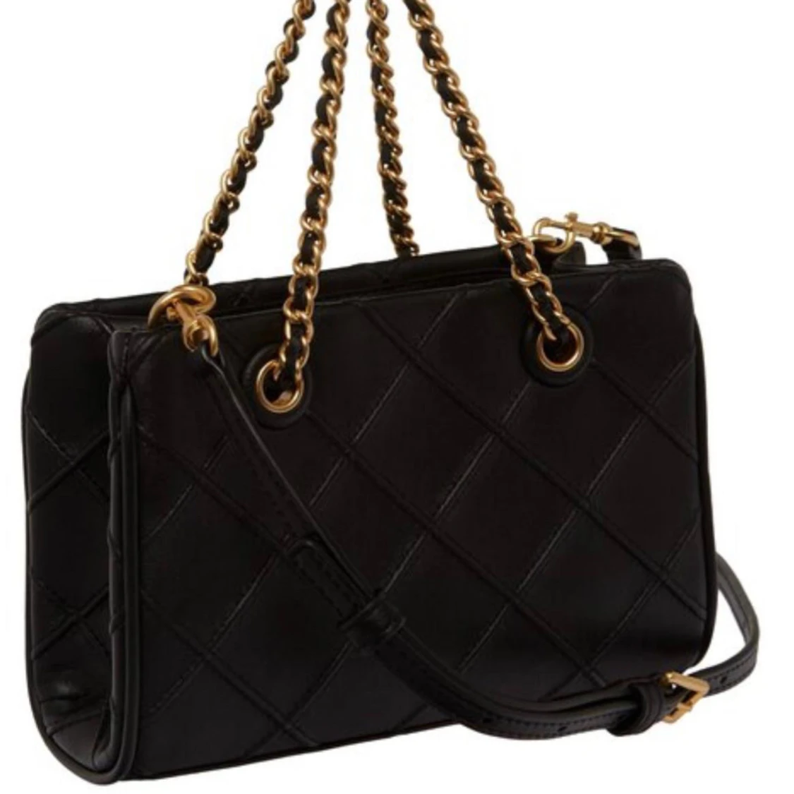 Fin och äkta Tory Burch väska med guldkedjedetaljer😍 - 91