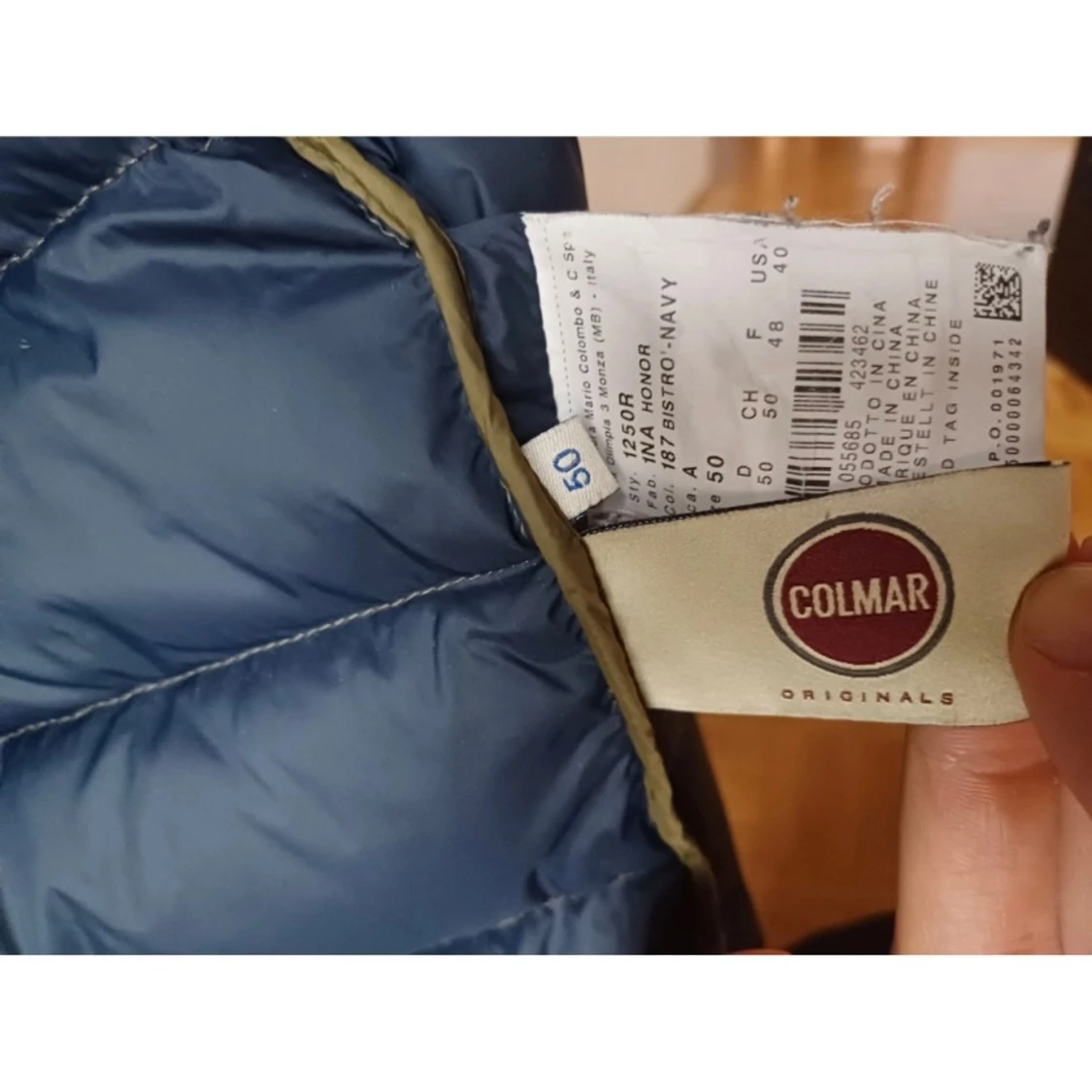 Dunjacka från Colmar i khaki - 91