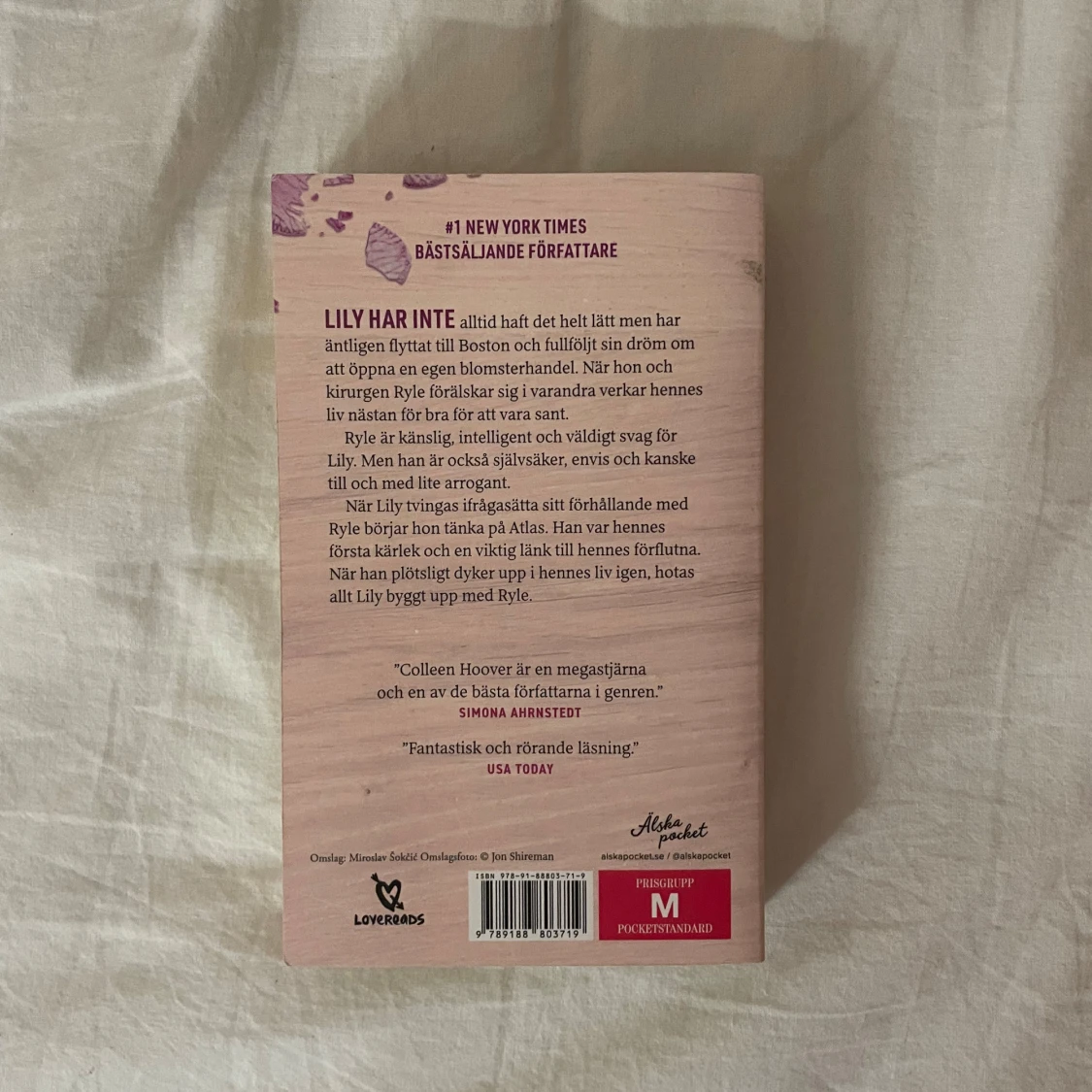 Det slutar med oss - Colleen Hoover  - 90