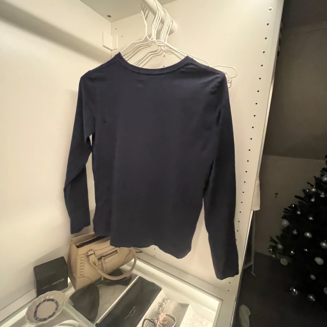 Mörk blå långärmad tröja från Ralph Lauren - 90