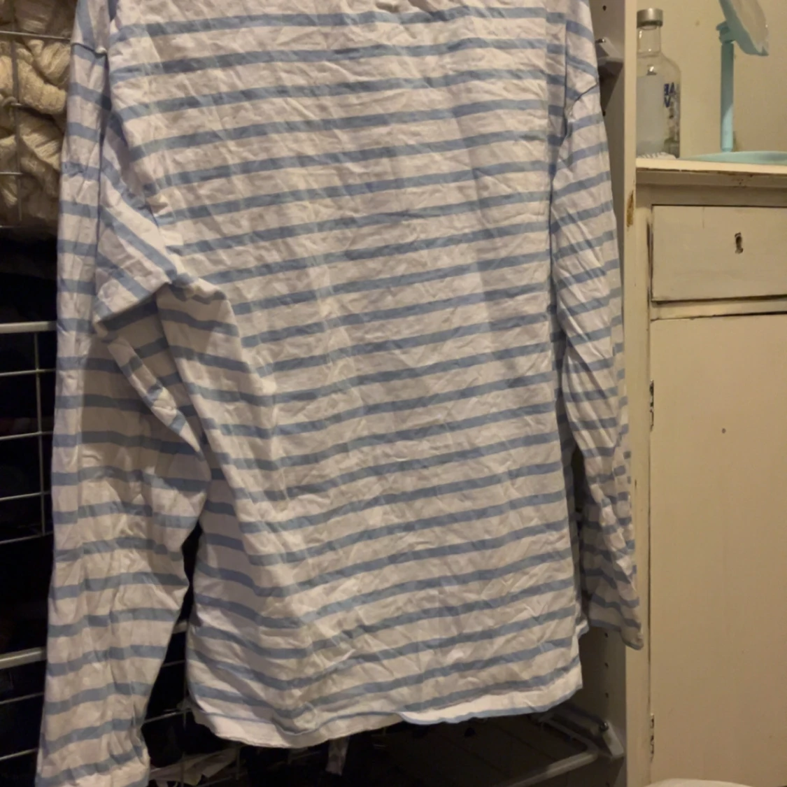 Randig långärmad tröja - 1