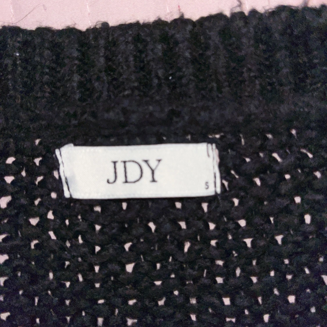 Svart stickad tröja från JDY - 1