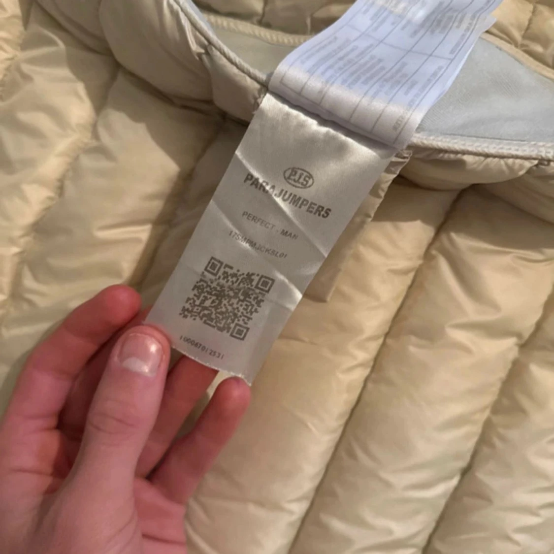 Ljusgrå dunväst från Parajumpers - 90