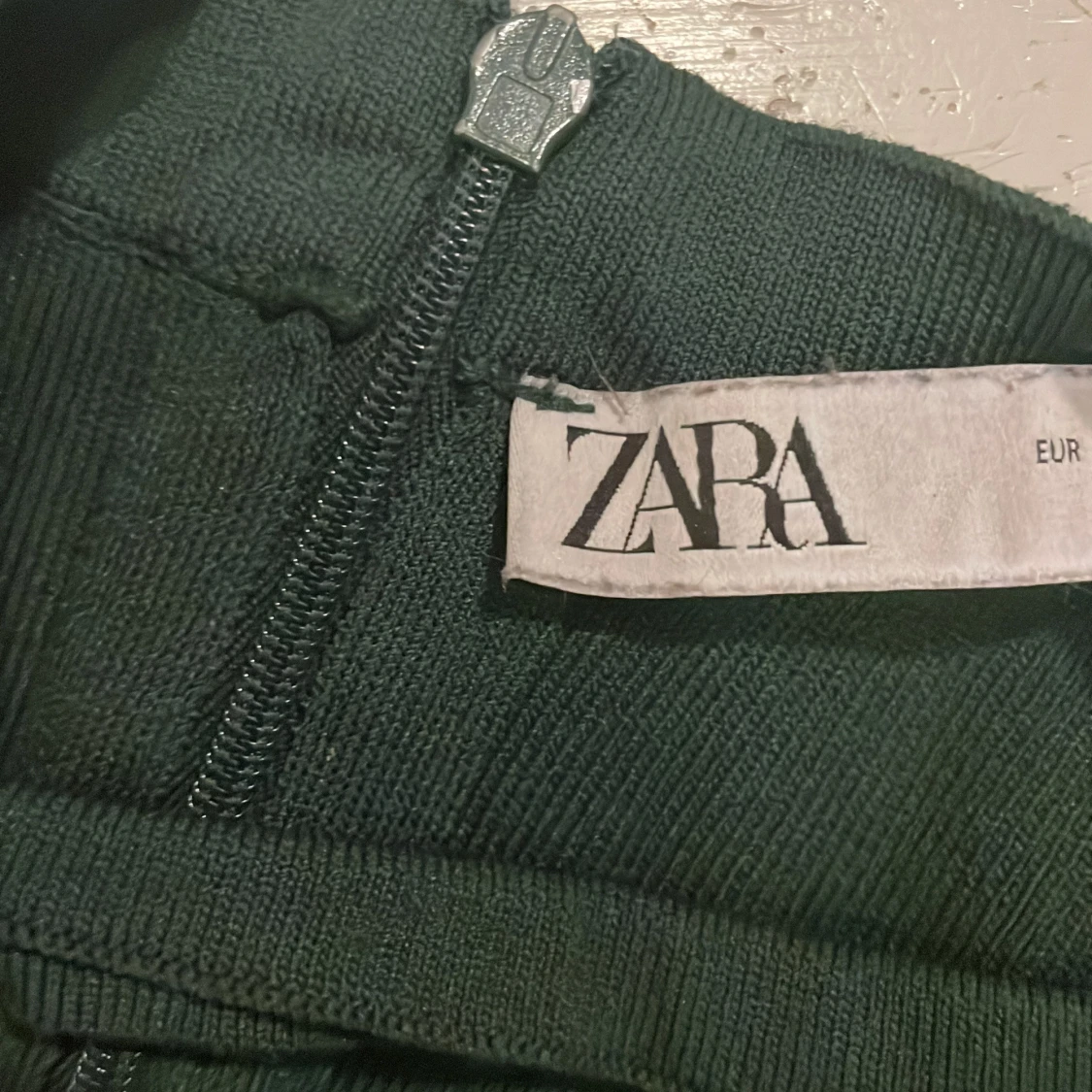 Grön långärmad topp från Zara - 1