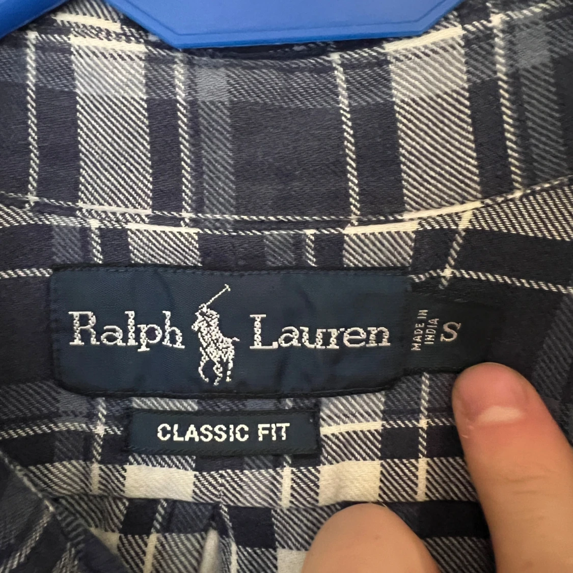 Rutig Ralph Lauren Skjorta - 90