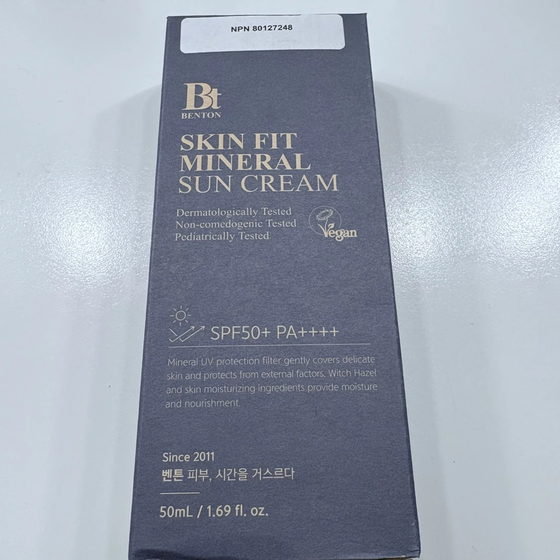 Benton Skin Fit Mineral Sun Cream
