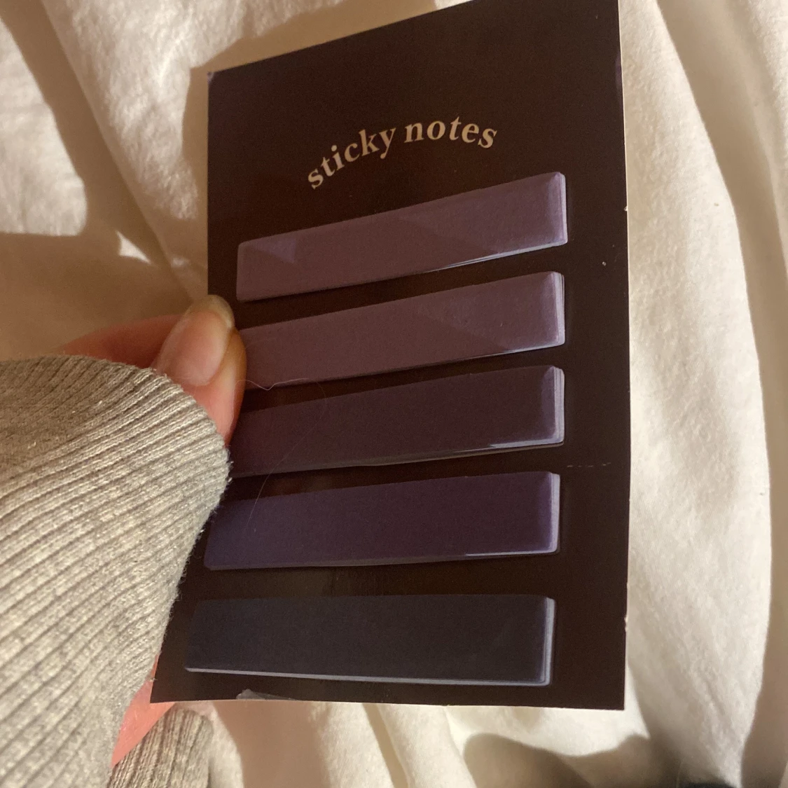 Lila sticky notes - 90