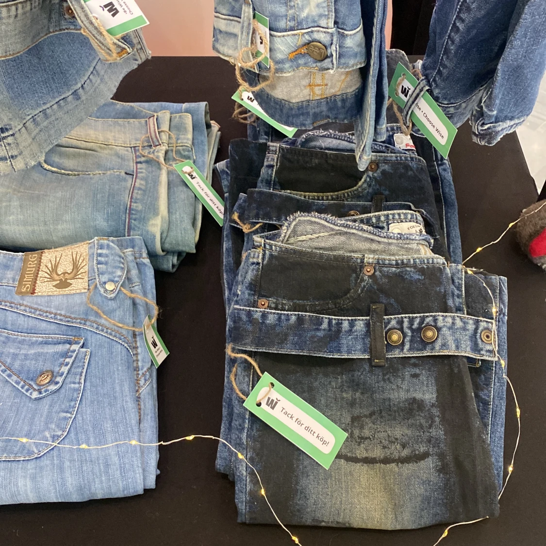 Lågmidjade jeans - 91