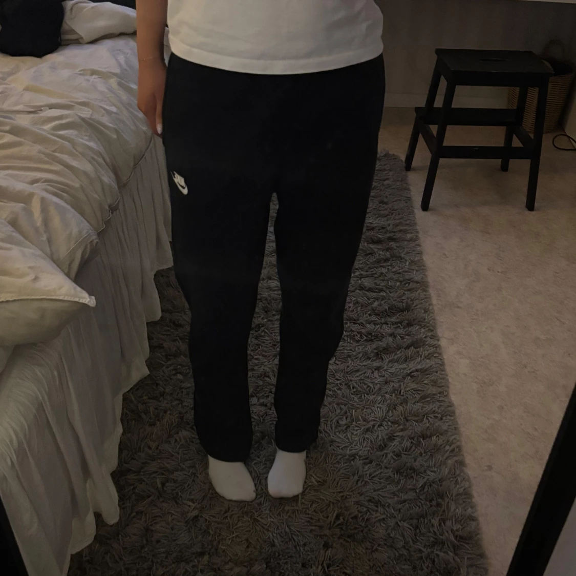 Svarta mjukisbyxor från Nike