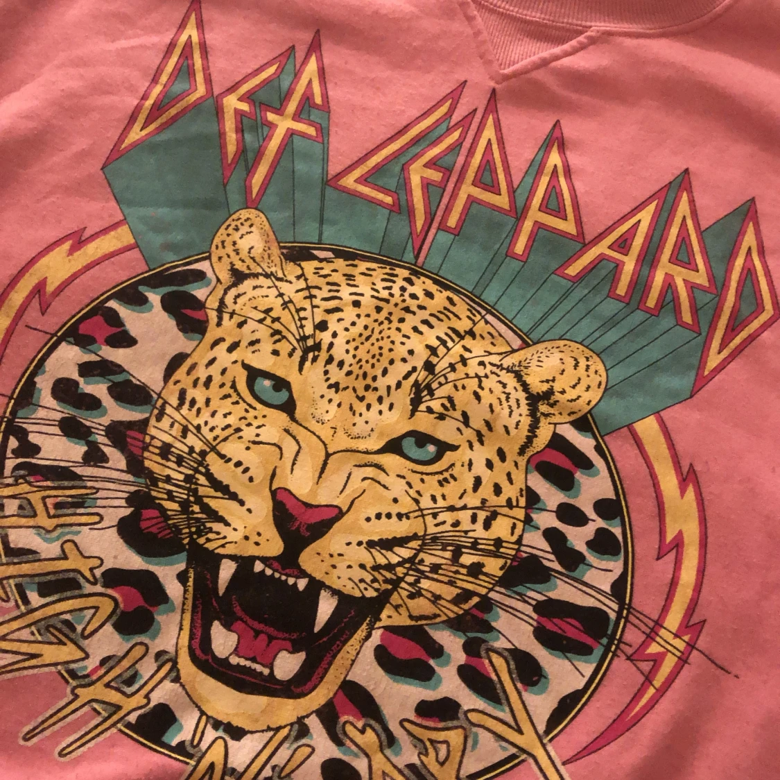 Rosa Def Leppard sweatshirt pink - 91