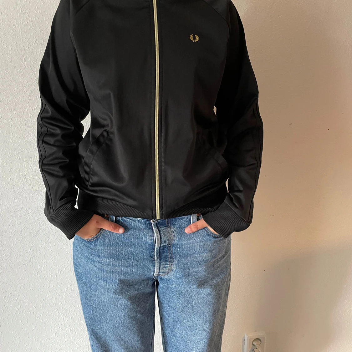 Fred Perry zip tröja  - 91