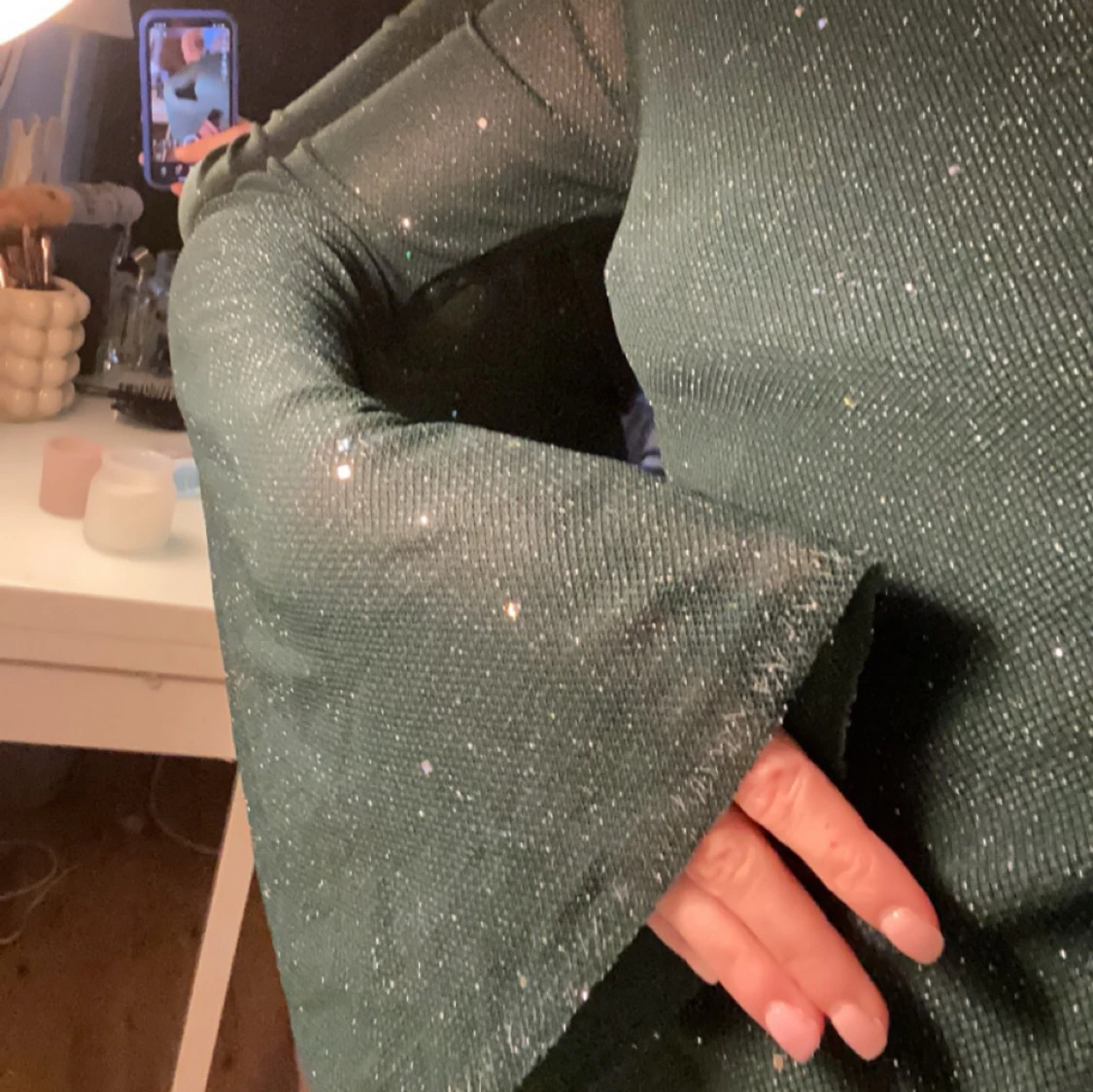 Glitter klänning - 91