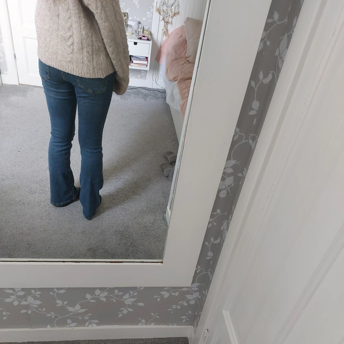 Low bootcut jeans petite - 92