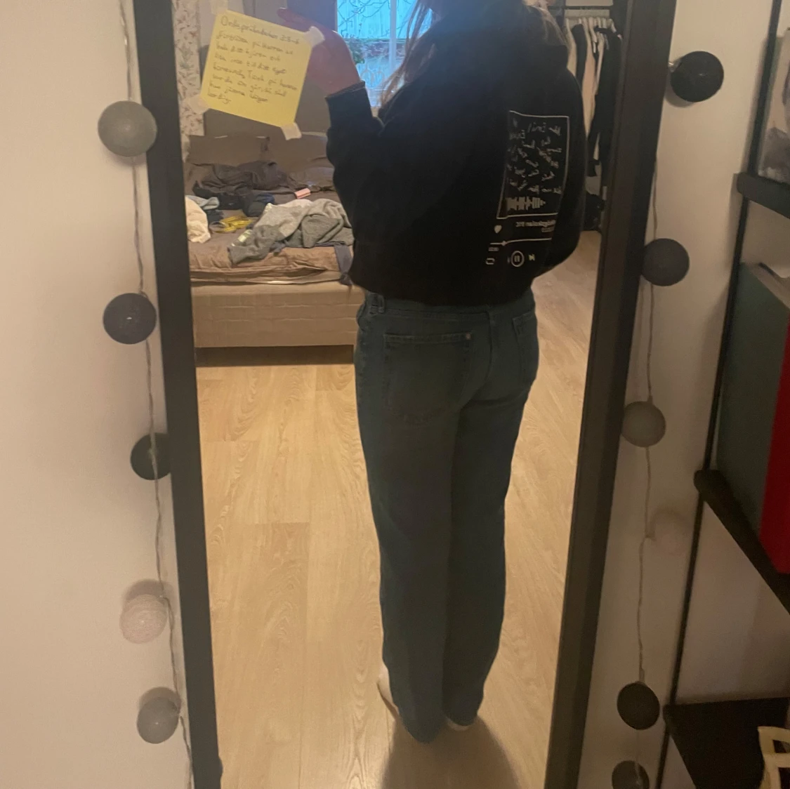 Blå raka jeans  - 2